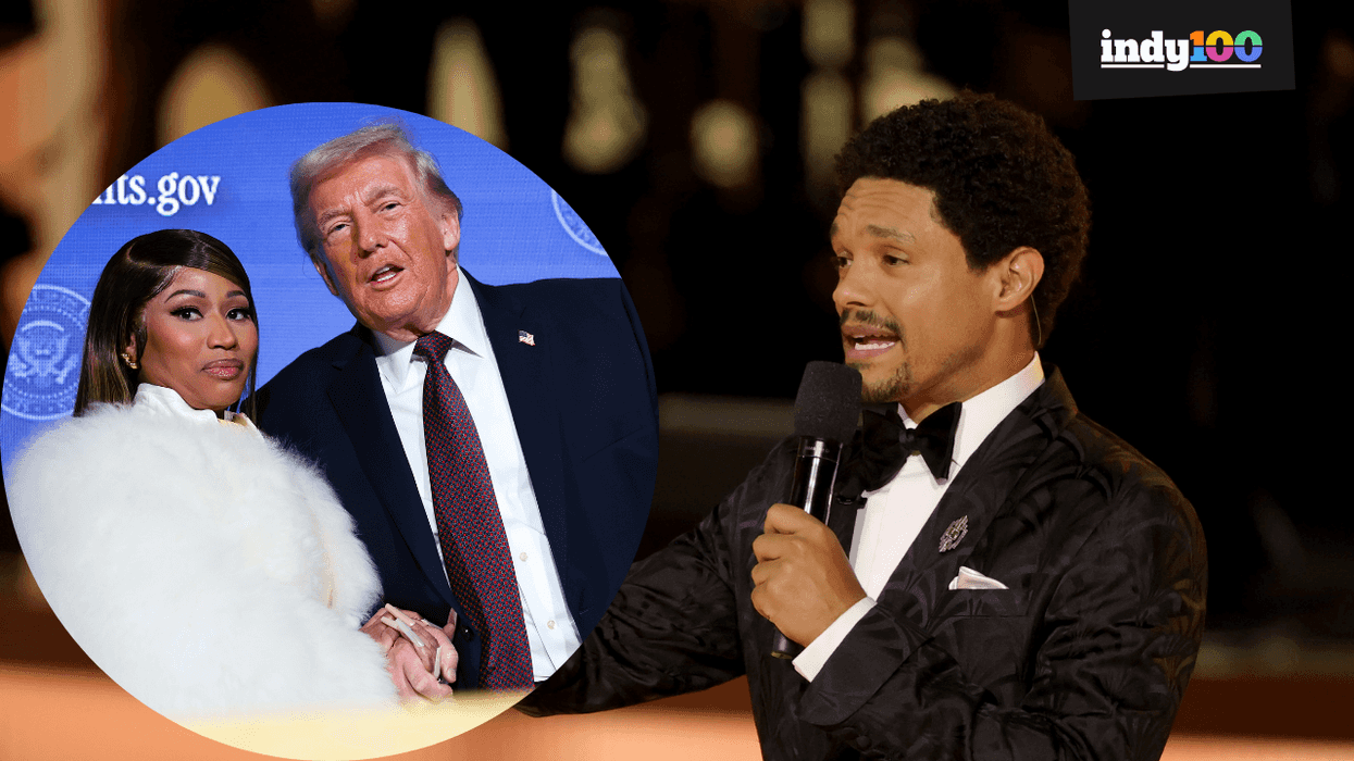 Nicki Minaj's absence at the Grammys cheered as Trevor Noah mocks Trump