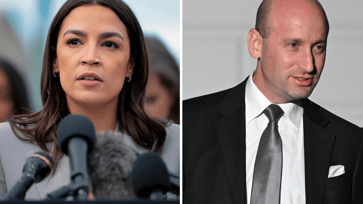 AOC says Stephen Miller talks like a 'World of Warcraft npc' and now people can't unsee it