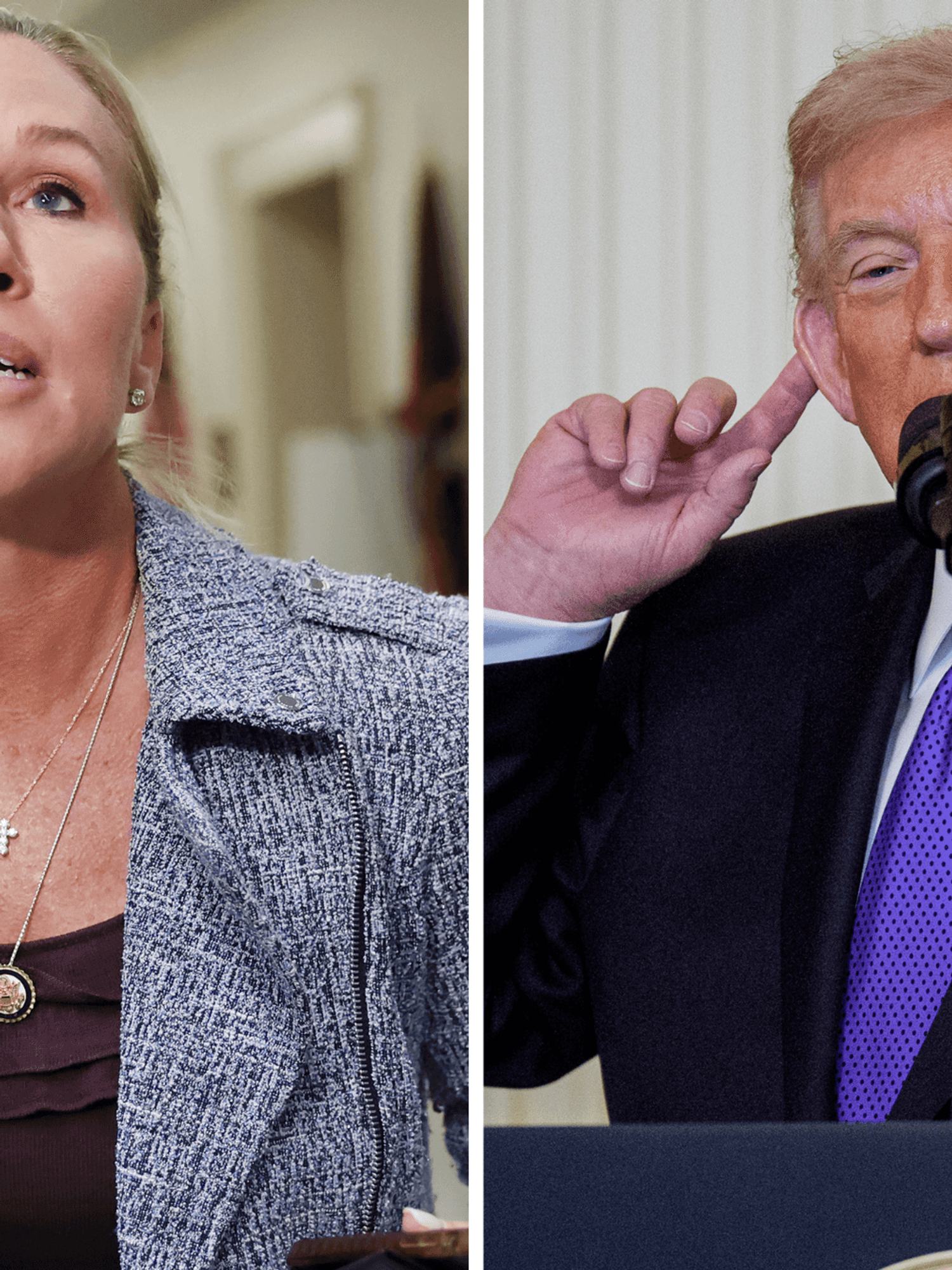 'Time for America to rip the Band-Aid off': Marjorie Taylor Greene goes off at Trump on Iran