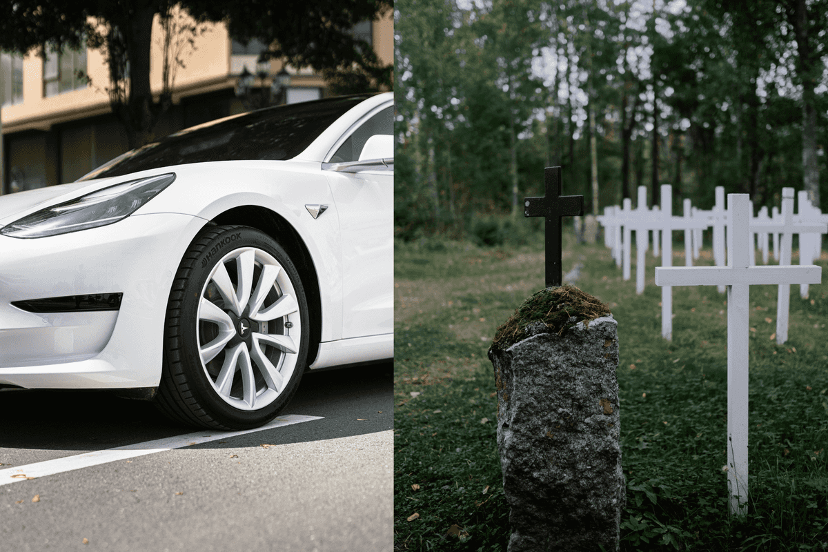 Creepy resurfaced video shows Tesla detecting people in an empty cemetery