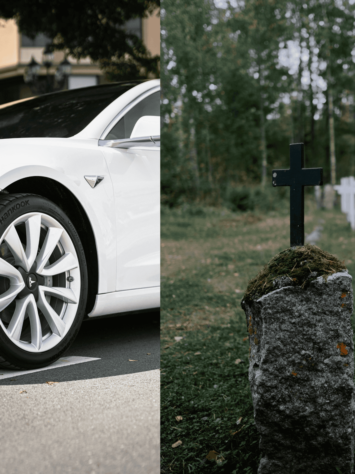 Creepy resurfaced video shows Tesla detecting people in an empty cemetery