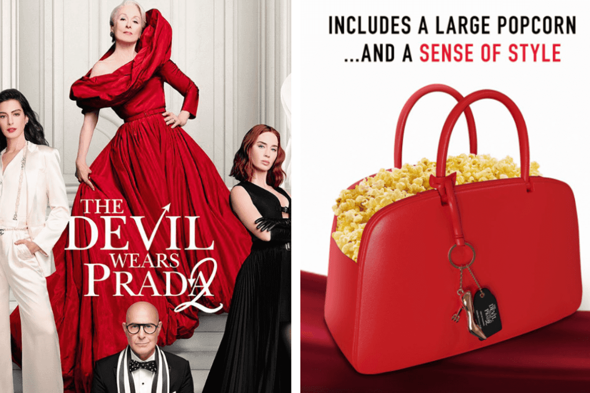 Devil Wears Prada 2 fans lose their minds over purse popcorn bucket