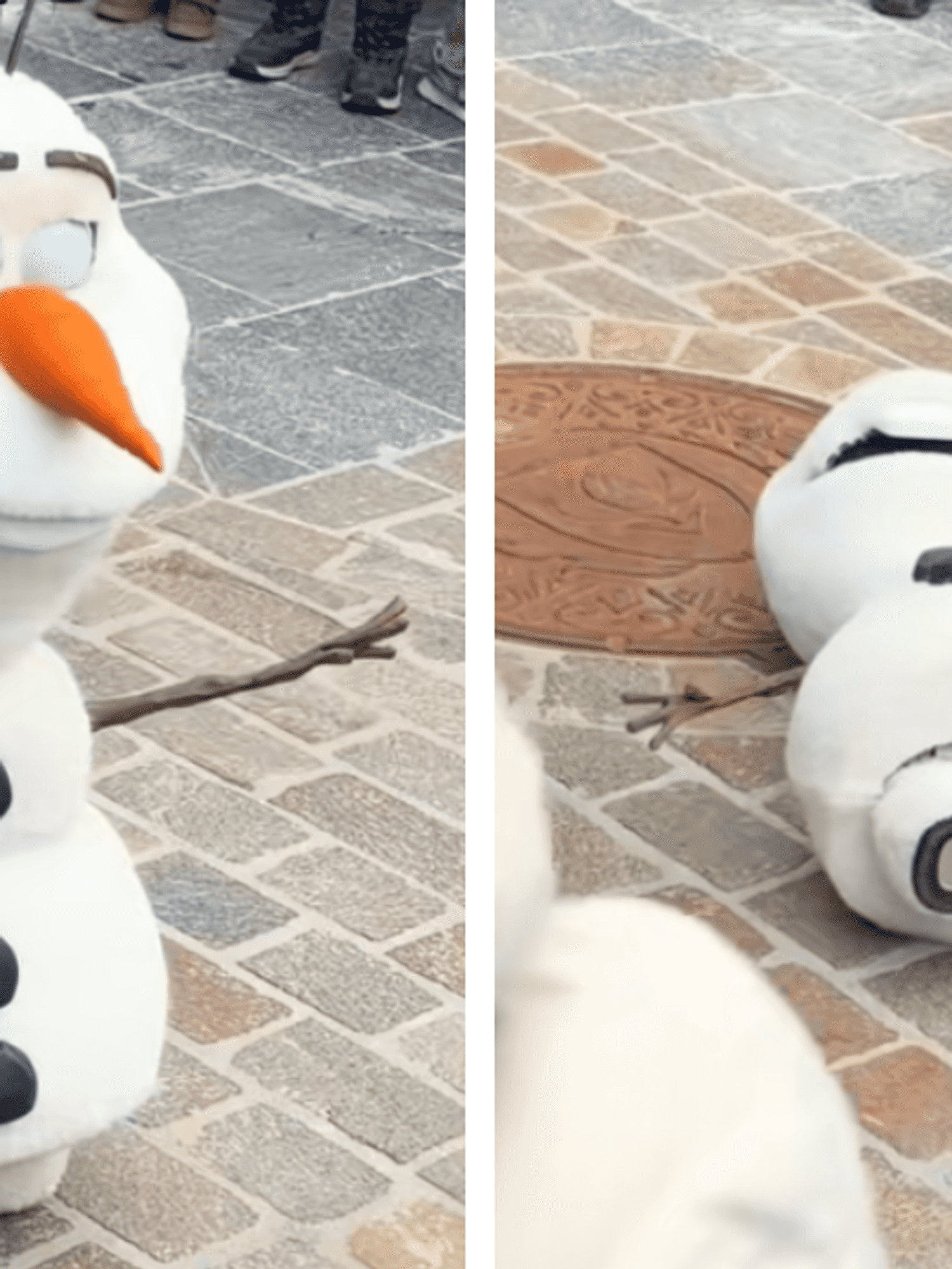 Olaf 'dies' during Disneyland Paris debut – and it's just created a new generational meme