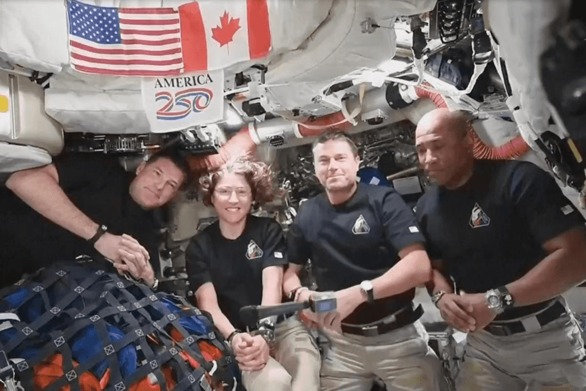 Awkward moment Artemis II astronauts go silent after Trump rant