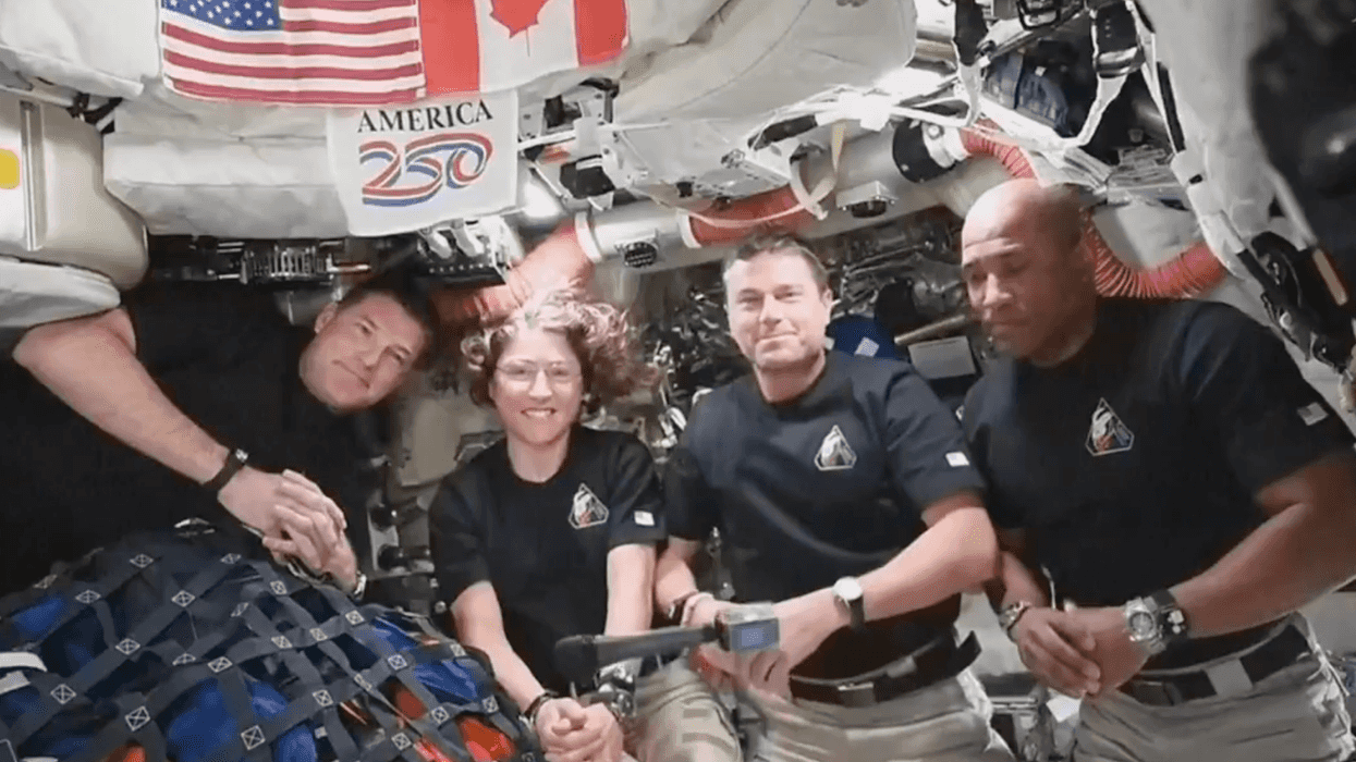 Awkward moment Artemis II astronauts go silent after Trump rant
