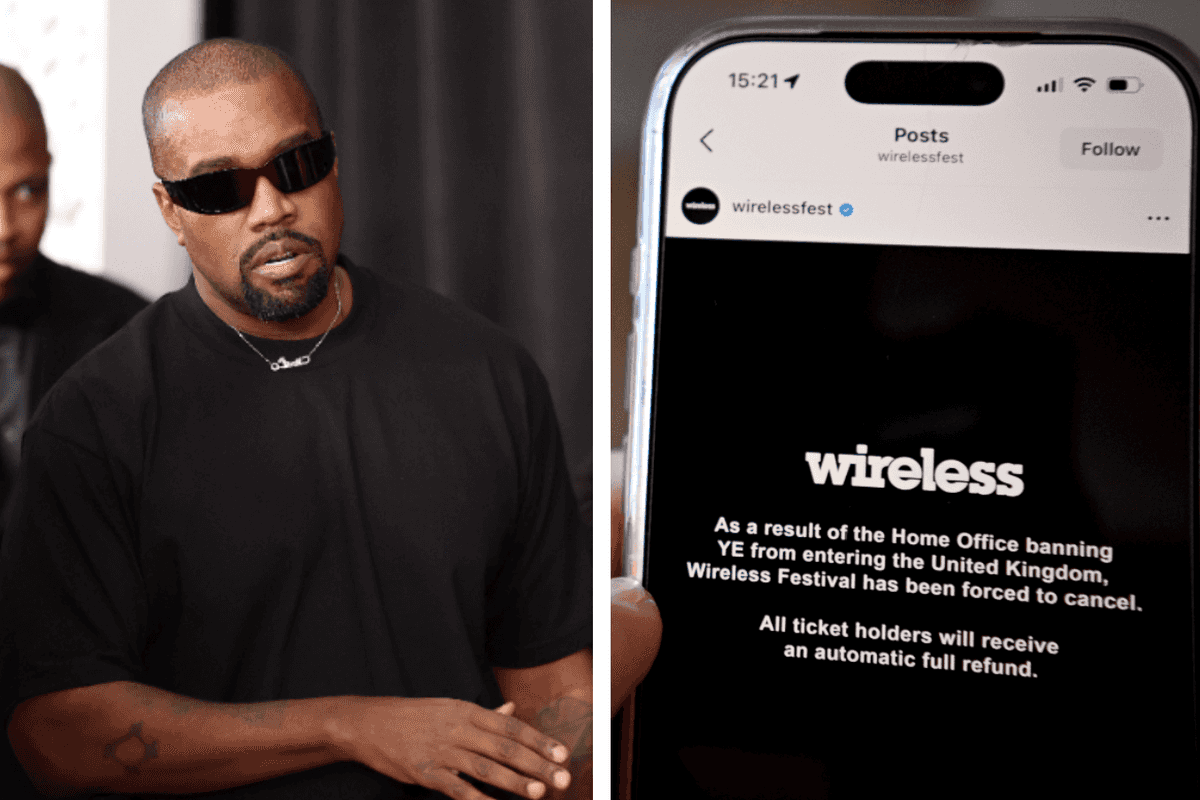 What has Kanye 'Ye' West said about Wireless ban?