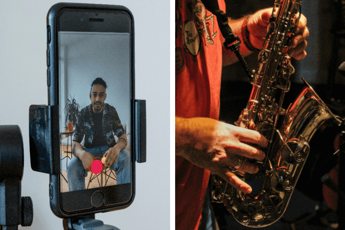 What does the 'saxophones are getting louder' TikTok trend mean?