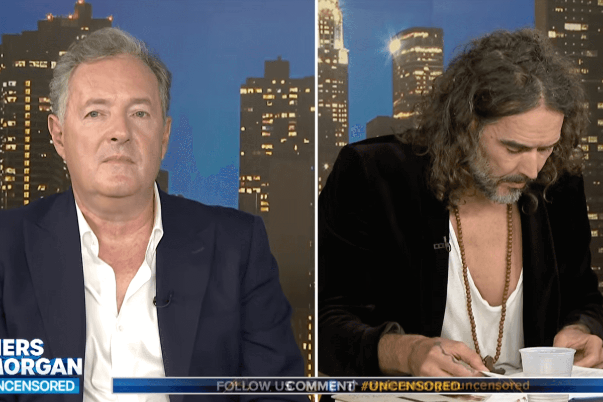 Russell Brand’s 'painful' Piers Morgan moment compared to The Office