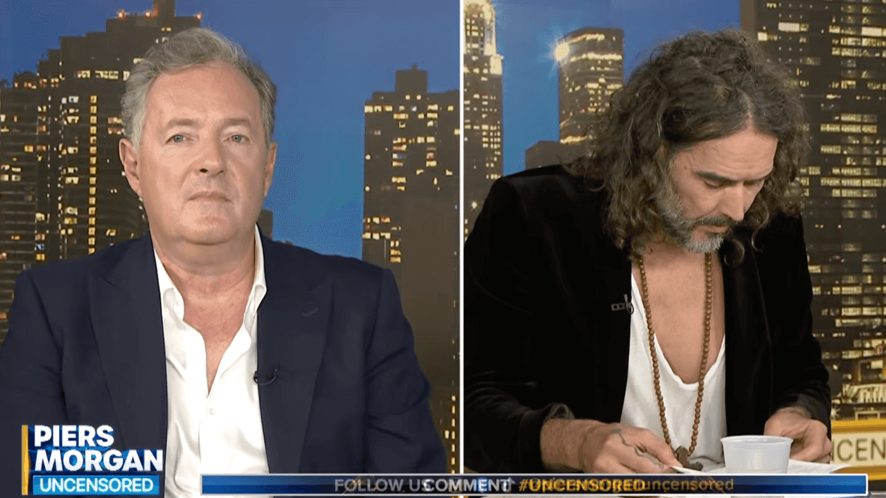 Russell Brand’s 'painful' Piers Morgan moment compared to The Office