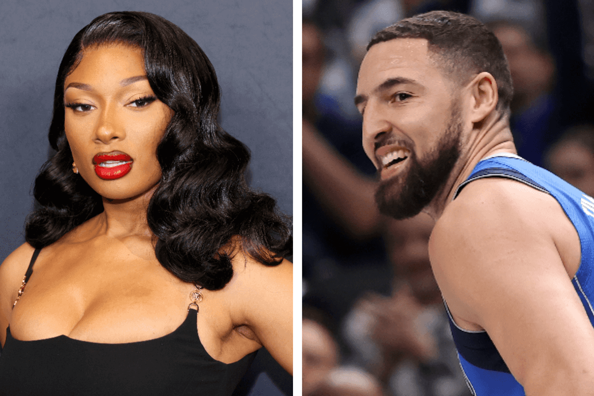 Megan Thee Stallion tears up as fans rally behind her amid Klay Thompson split