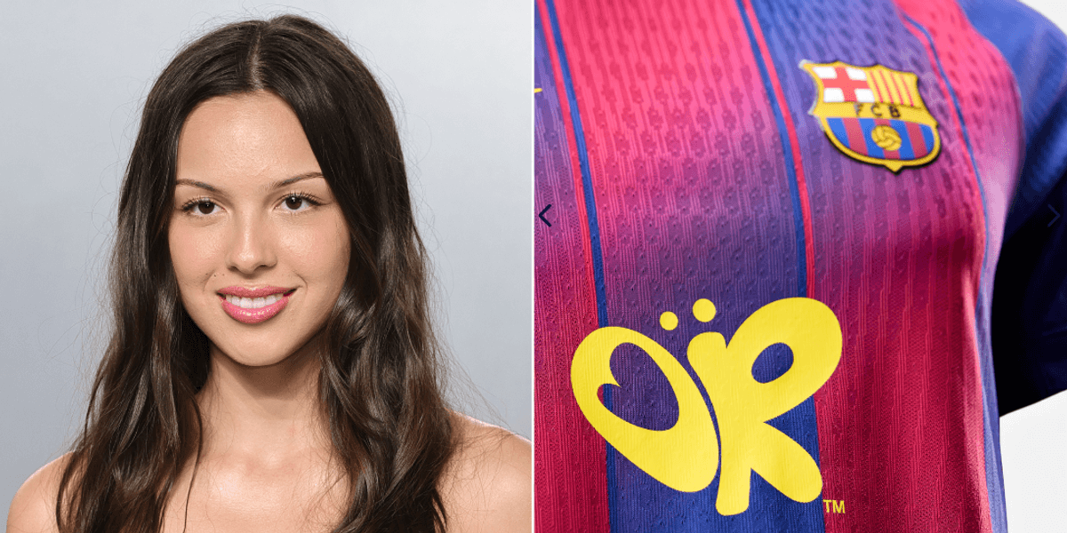 Olivia Rodrigo teams up with Spotify and Barcelona FC for jersey collab ...