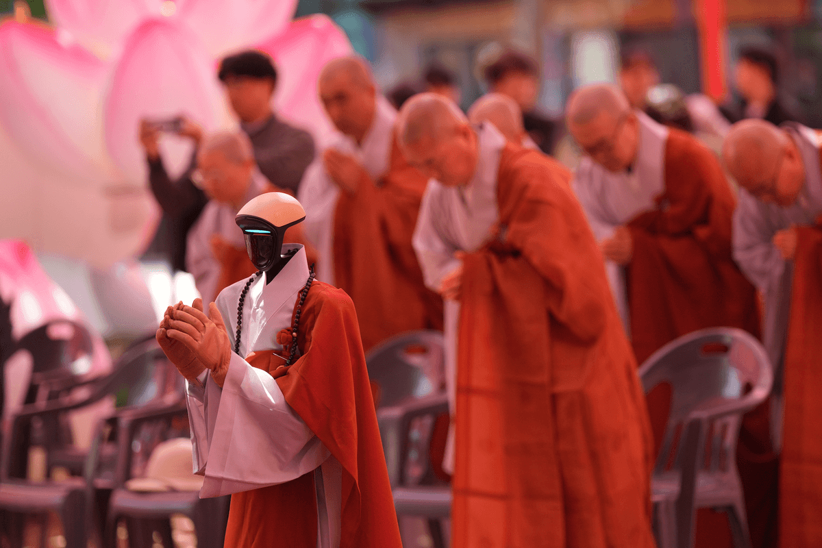 South Korea introduces first robot monk – and people are branding it 'ridiculous and insulting'