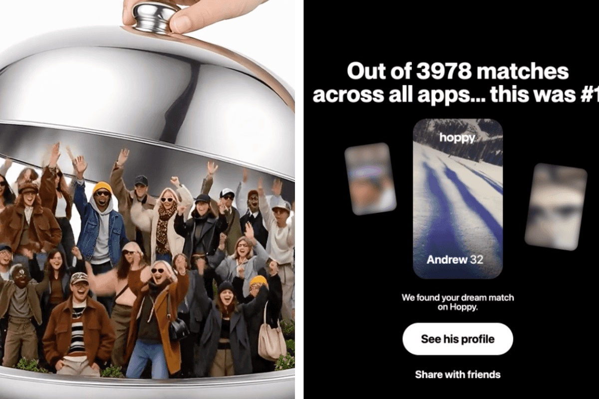 There's now a 'Black Mirror' style dating platform that lets you build your dream match
