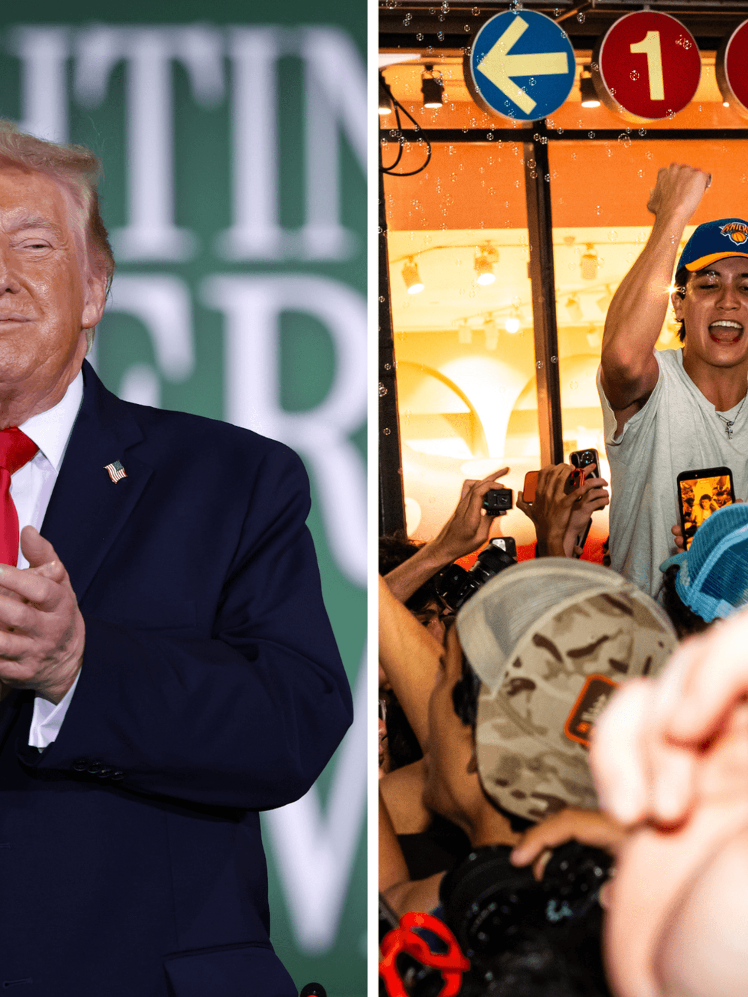 Trump accused of 'ruining' New York Knicks NBA finals as major changes announced due to his attendance