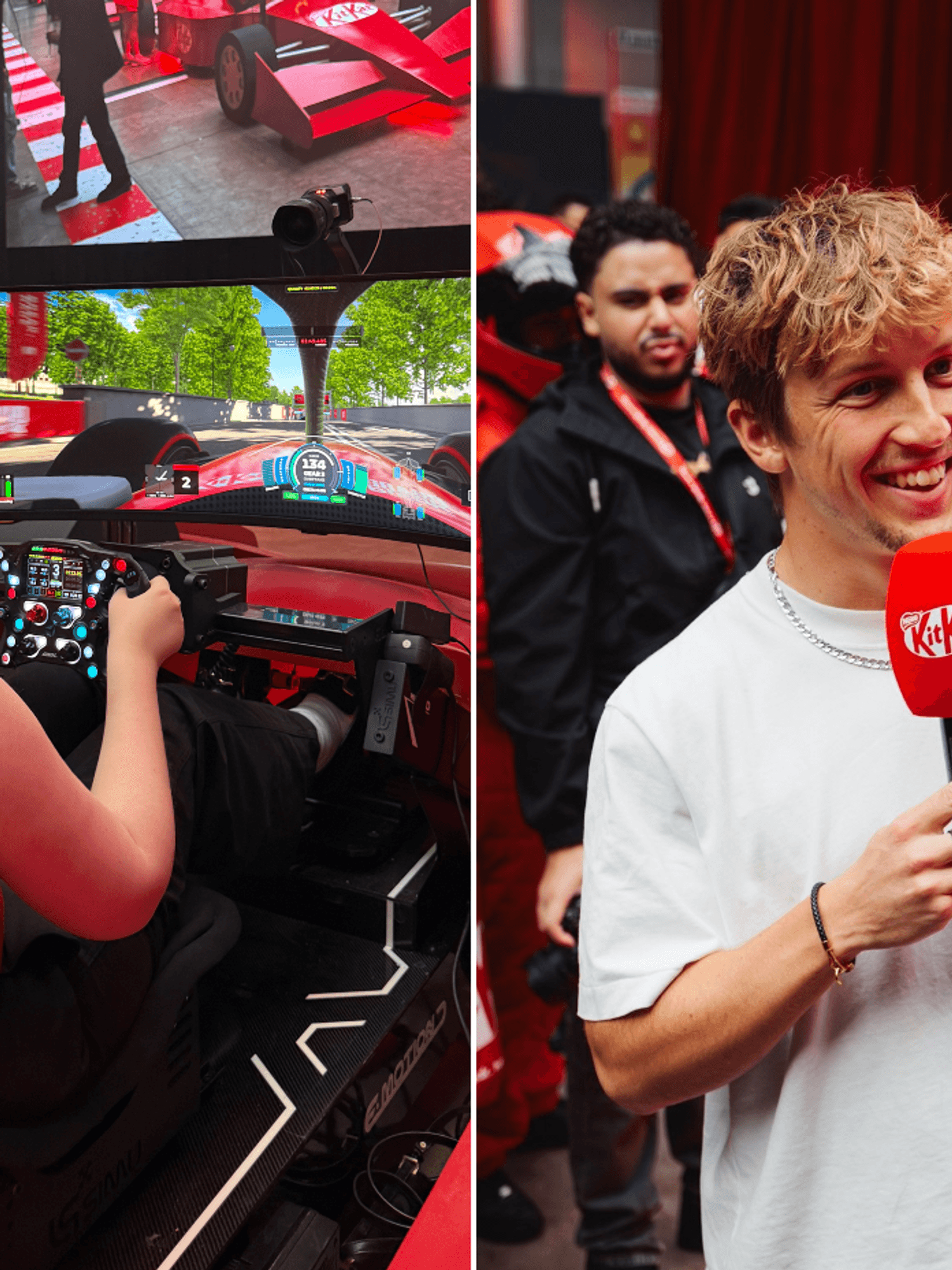 I sim-raced against an F1 driver around the streets of Paris - this is how it went