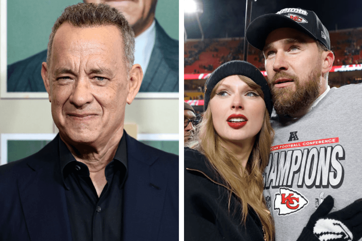Tom Hanks weighs in on Taylor Swift and Travis Kelce's wedding with one important tip