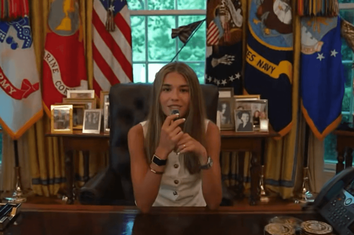 Kai Trump sparks debate with White House tour after calling it ‘her house’