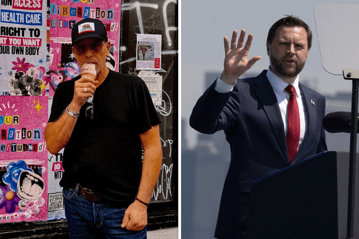 Hunter Biden has hilarious response to JD Vance discussing his father eating ice cream