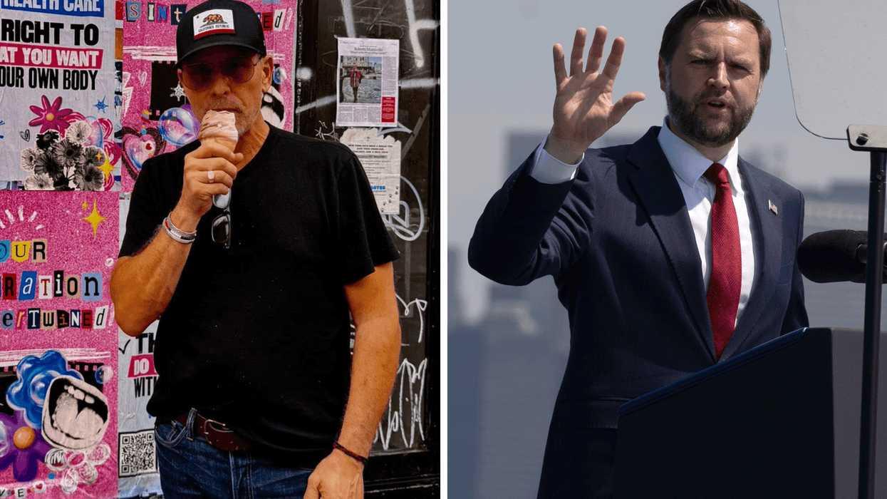 Hunter Biden has hilarious response to JD Vance discussing his father eating ice cream