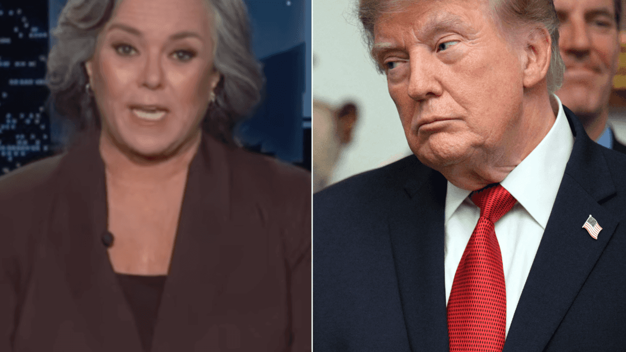 Rosie O'Donnell delivers savage wisecracks at Trump as Jimmy Kimmel Live guest host