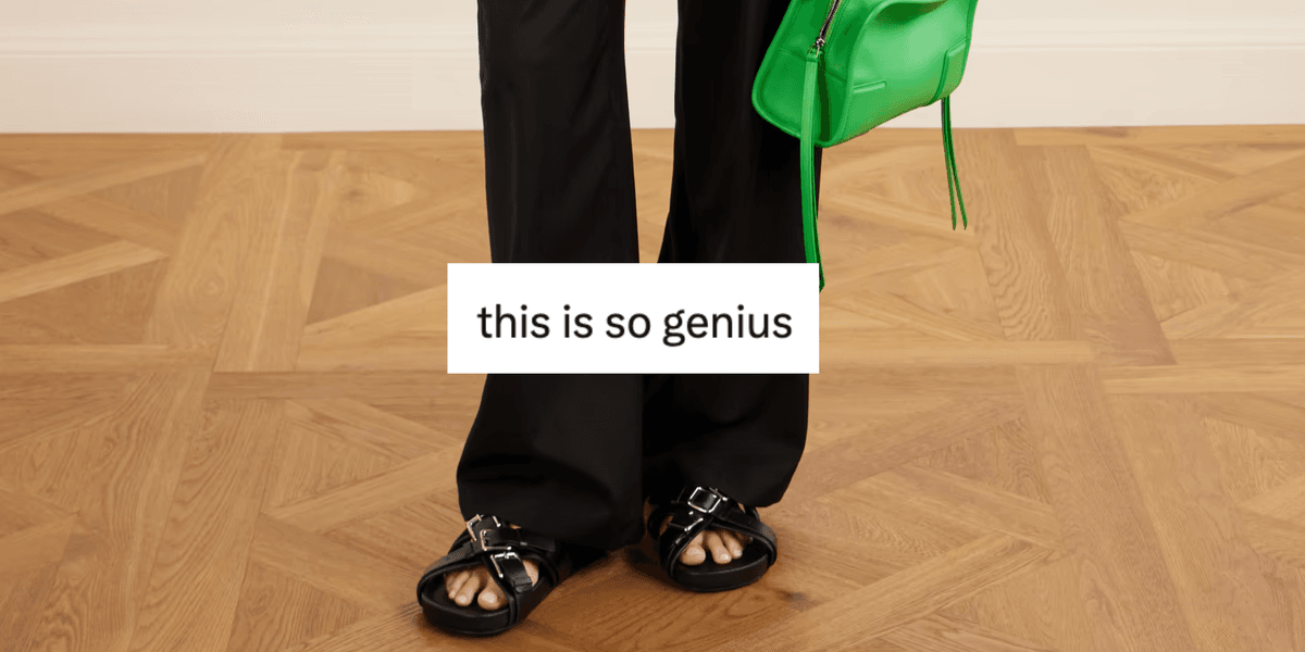Loewe sandals instantly go viral for one ‘genius’ detail: ‘Hang it in the Louvre’