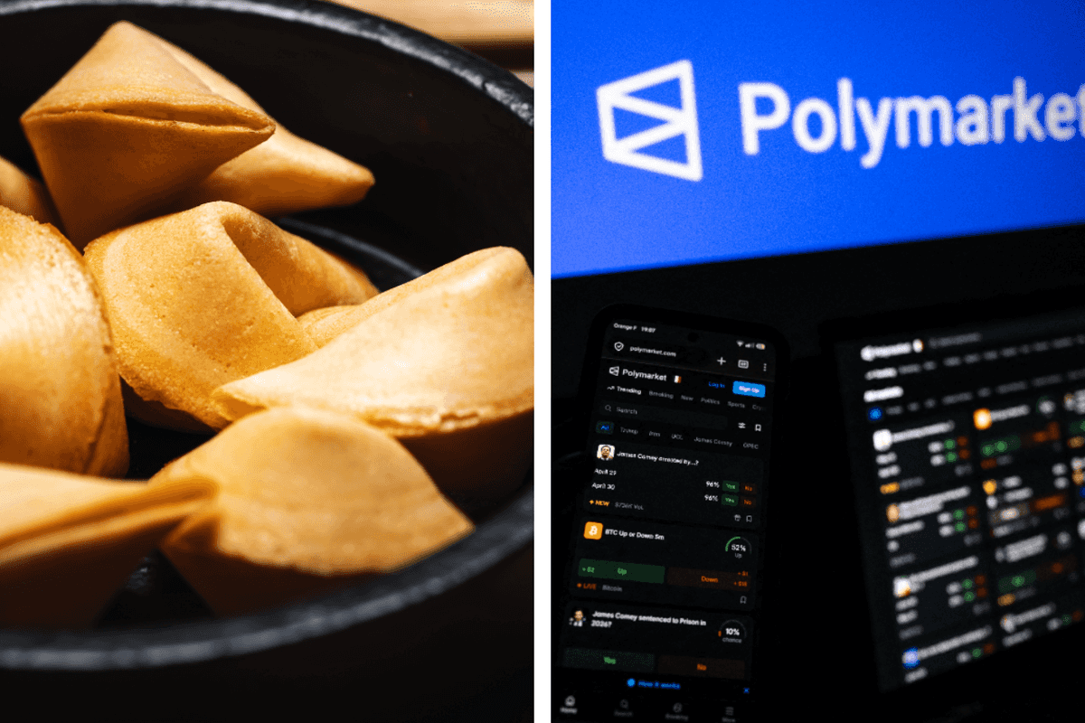 Someone found a Polymarket ad in their fortune cookie – and it’s the most dystopian thing ever