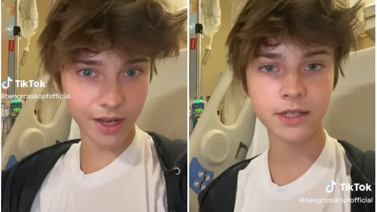 14-year-old TikTok star Ben Grosskopf reveals he has cancer