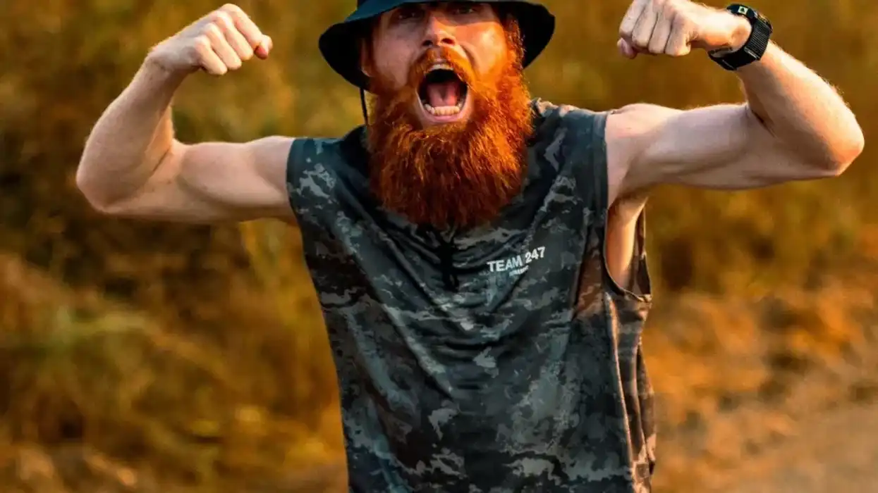 The 'Hardest Geezer' on why nothing will stop his Africa run: "Chop both my legs off, I’ll crawl"