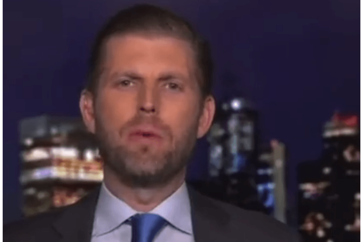 Eric Trump complained about Biden riding a bike and it completely backfired