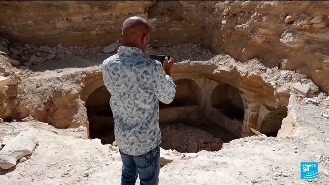 Construction worker discovers 1,500-year-old tomb complex in Syria