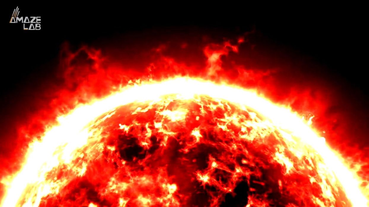 Scientists create tiny solar flares from a lab in world-first