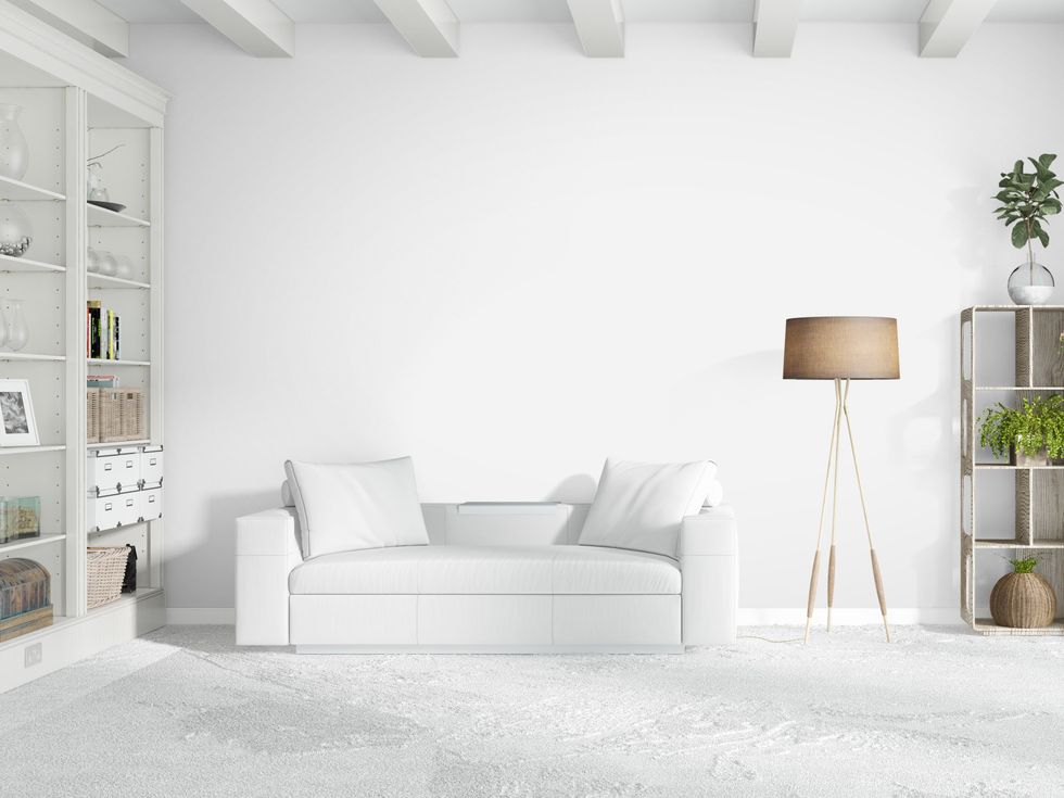Incorporating textures and decorative objects can make an \u2018all-white\u2019 room feel more stimulating