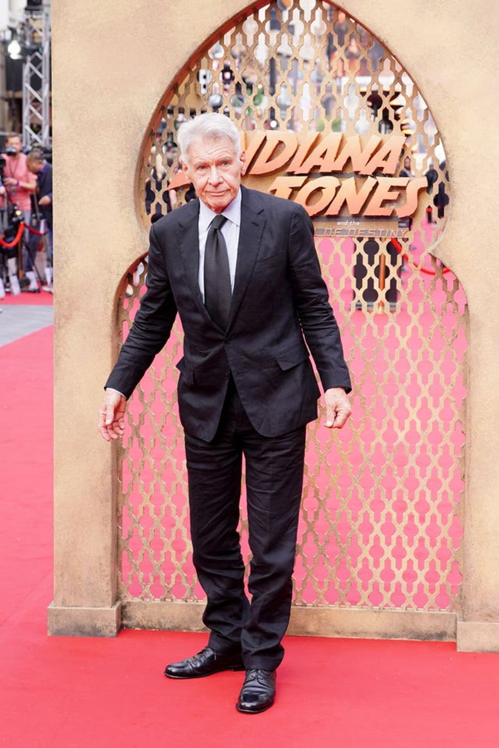 Indiana Jones and the Dial of Destiny UK premiere \u2013 London