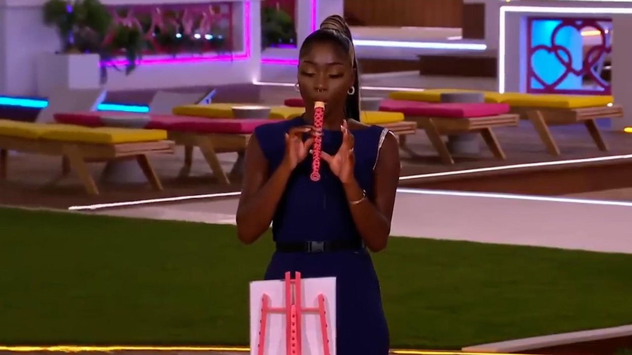 Love Island fans are losing it over Indiyah playing a recorder in talent show