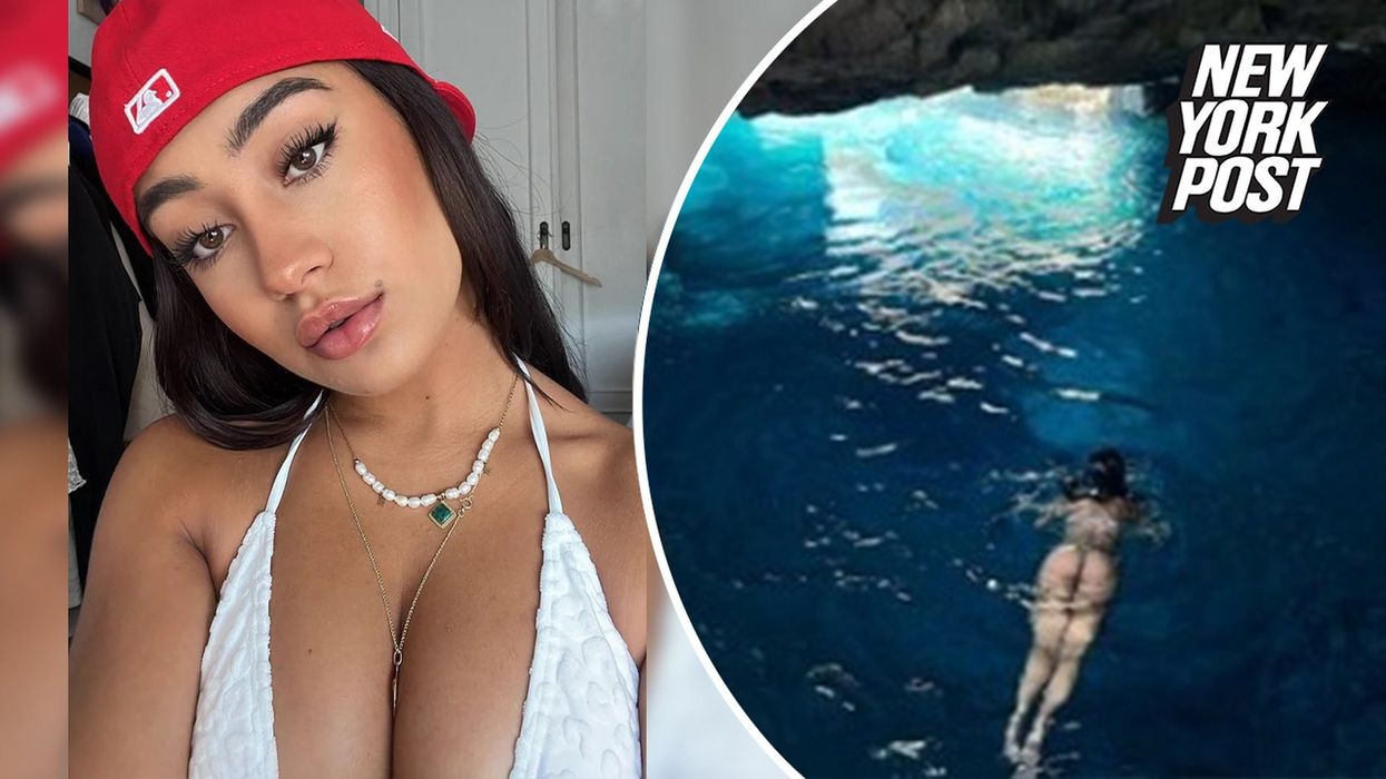 Instagram model heavily criticised after posing in deadly forbidden cave