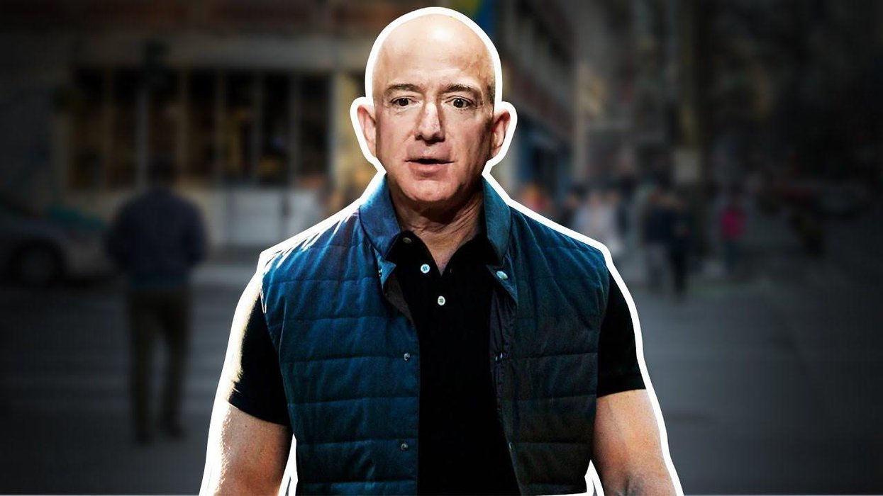 Sad Bezos Jeff Bezos called 'sad' after being pictured on Disneyland ...