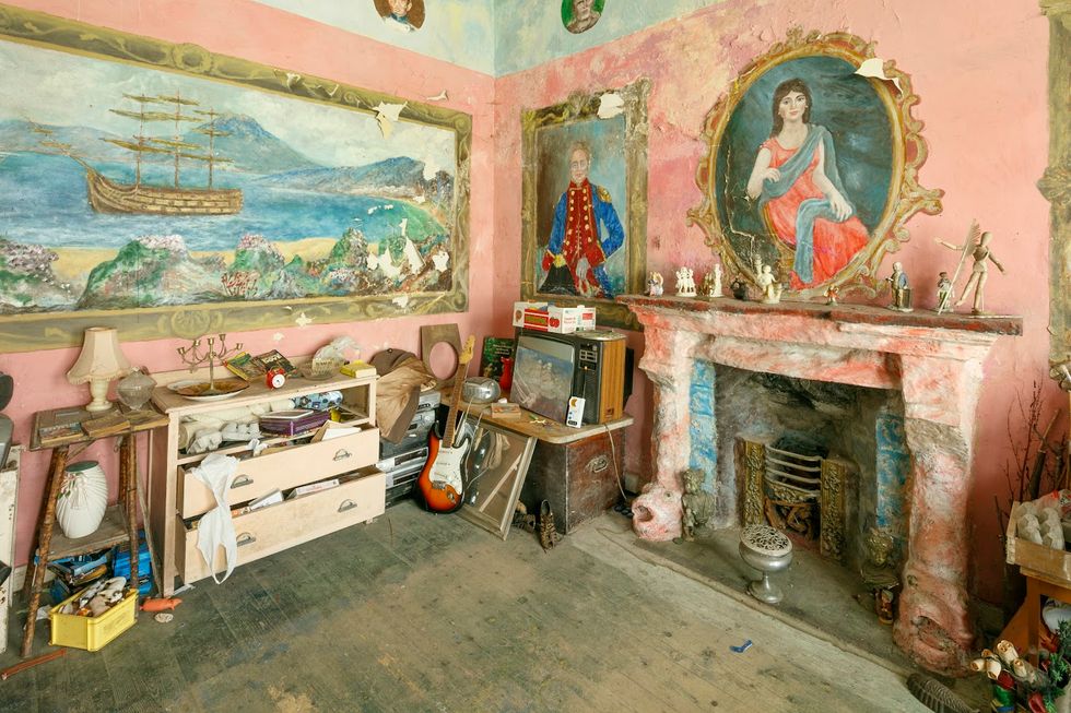 Inside the former home of Ron Gittins (Historic England Archive 2024/PA)