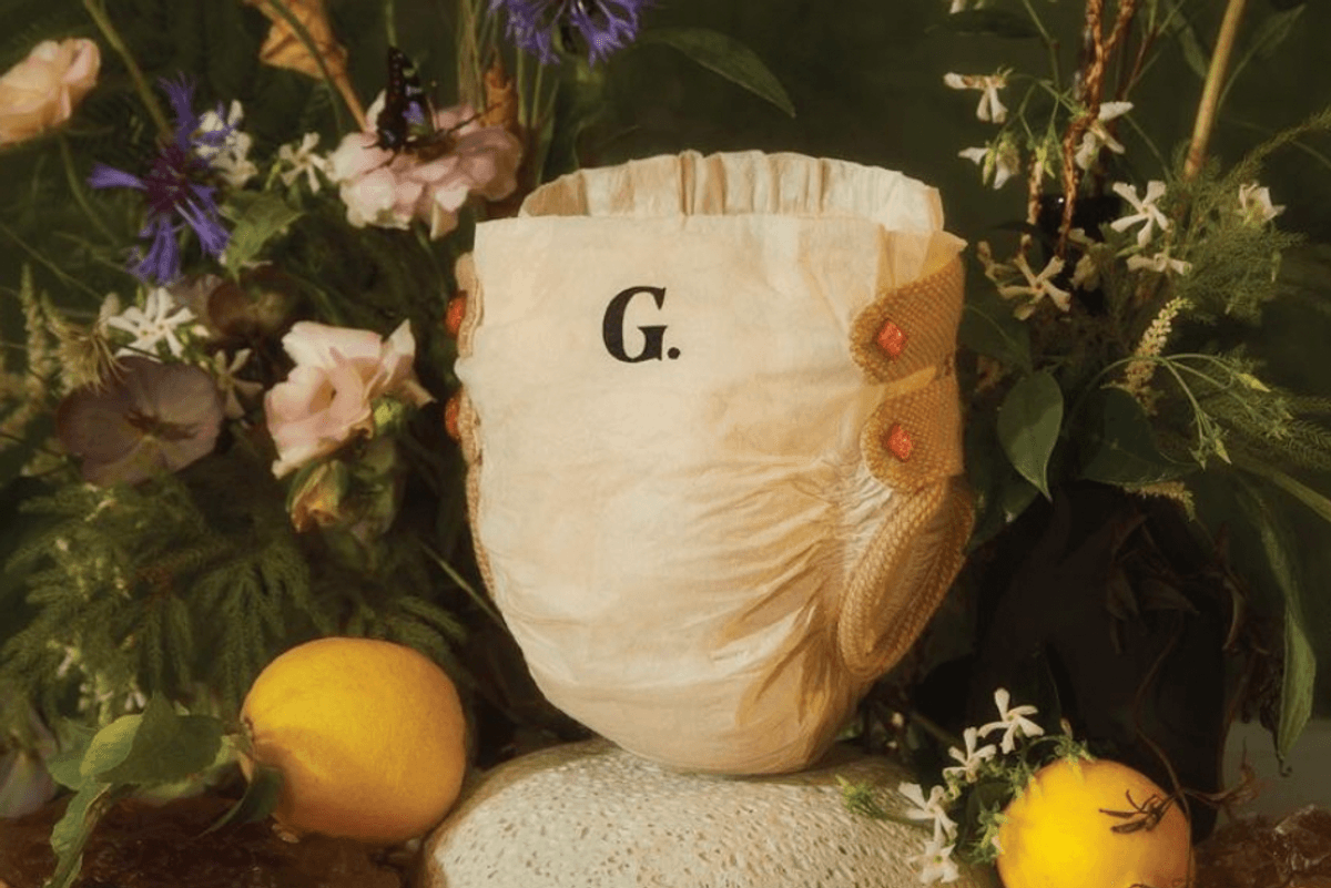 Goop selling-jewel encrusted alpaca-wool nappies called 'Diapérs'