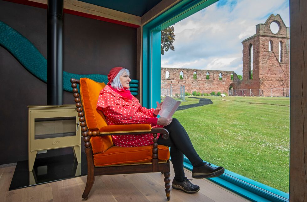 interior of scriptorium