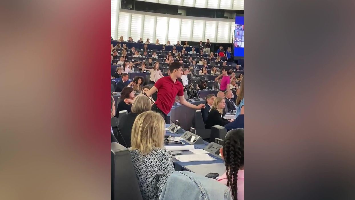 Interpretative dancers just performed at the European parliament and people are confused