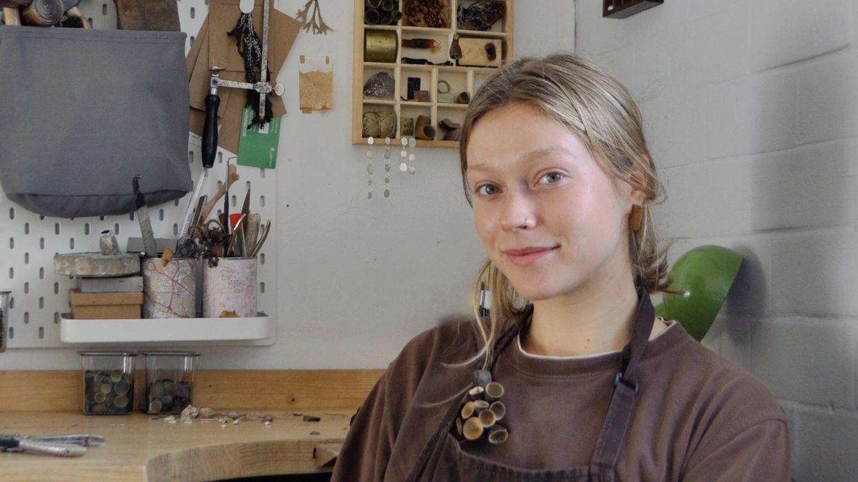 Iona Turner’s seaweed jewellery has been selected for the Elements 2021 graduate showcase exhibition (Iona Turner/PA)