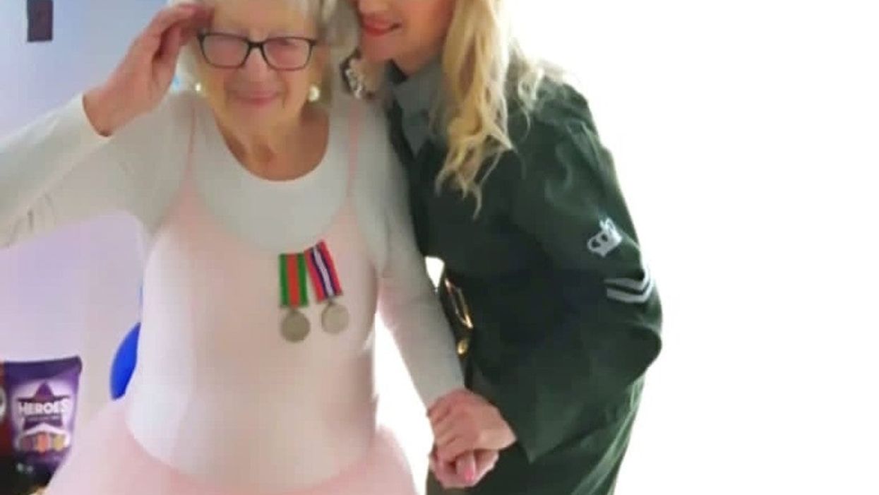 Irene Slavinski and her daughter Jeanette