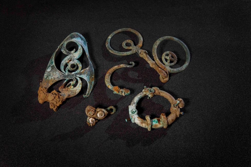 Iron Age artefacts from the Melsonby Hoard