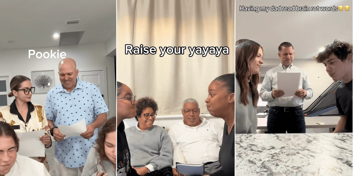 'Parents reading brain rot words' TikTok trend explained | indy100