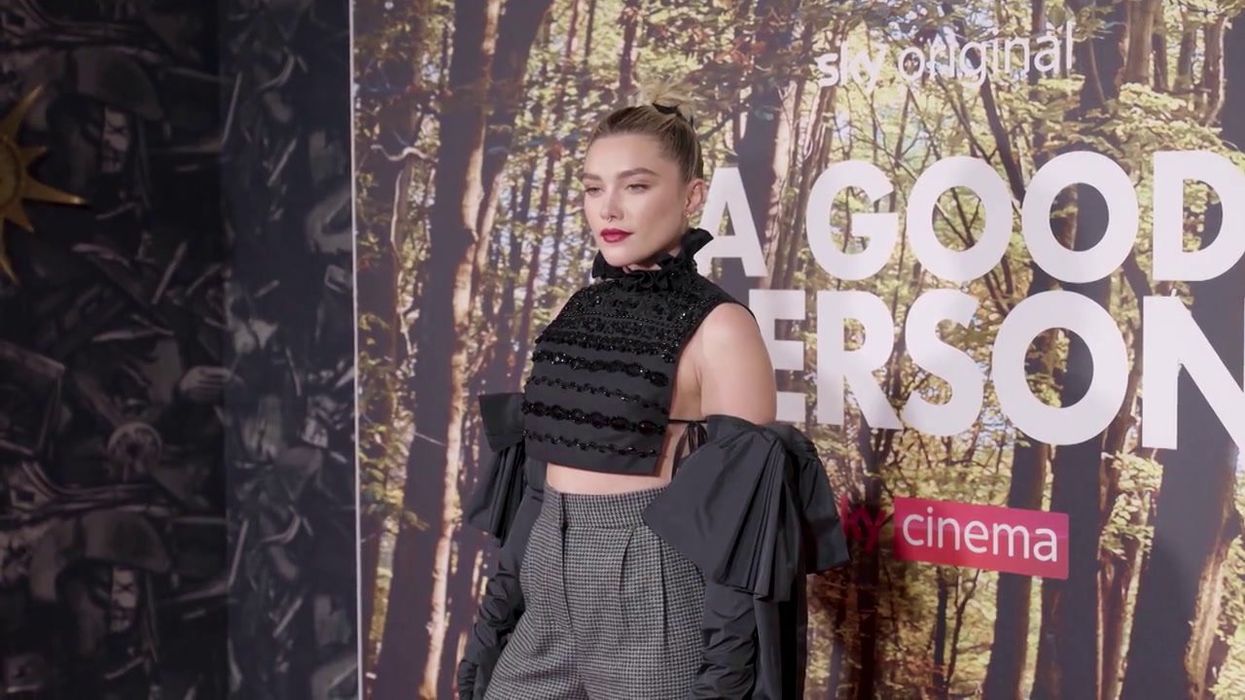 Man made to look away at Florence Pugh in Oppenheimer after giving wife 'betrayal trauma'