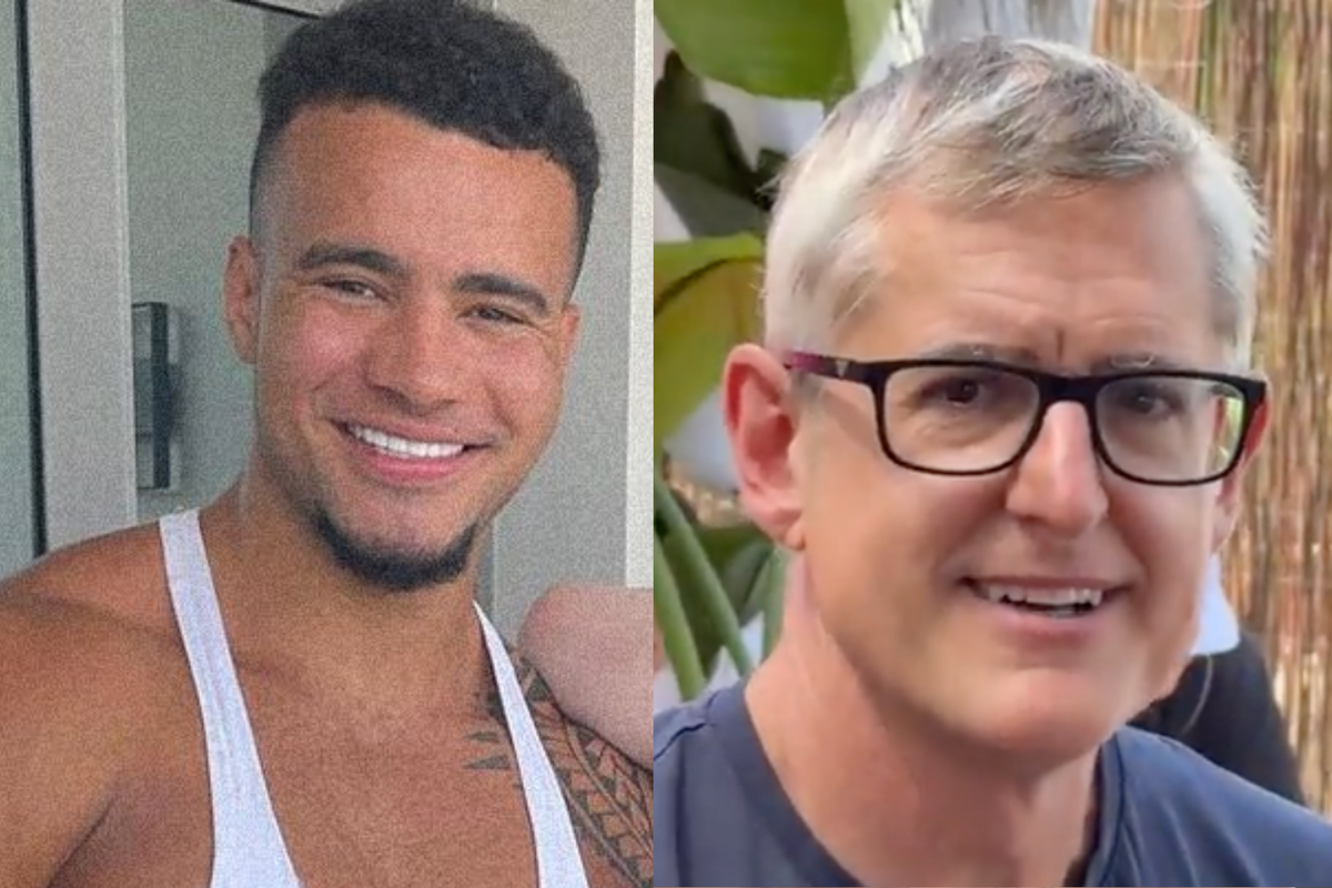 Is Louis Theroux actually making a documentary with HSTikkyTokky? Pair exchange tense behind-the-scenes words