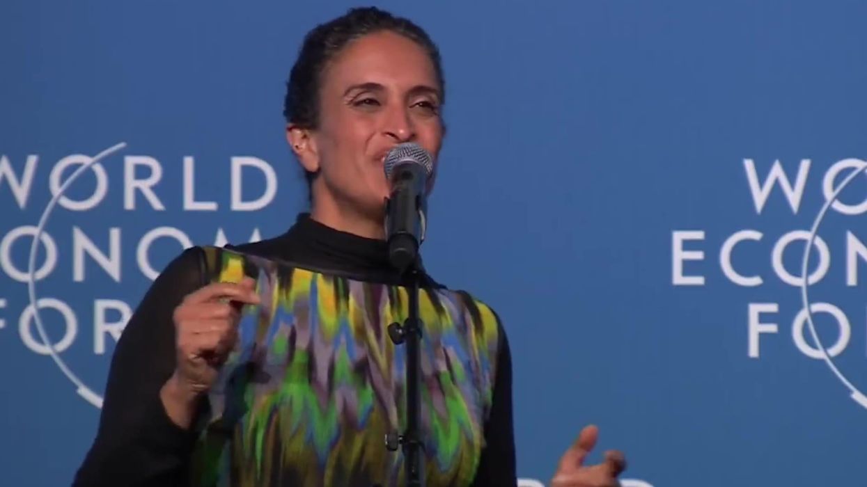 Bizarre song performed at the World Economic Forum in Davos is the funniest thing you'll see today