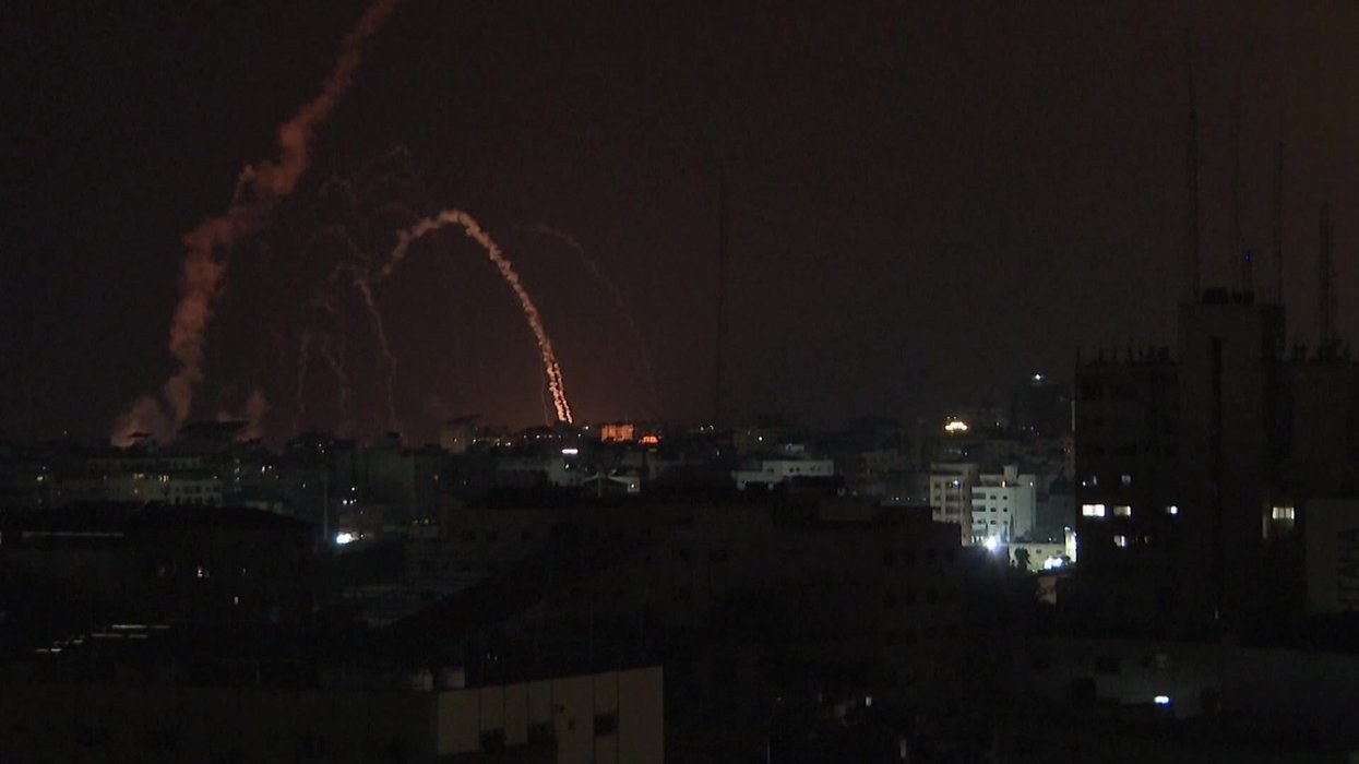 Hamas Rockets Construction Video shows full extent of Israel's Iron Dome taking on Hamas rockets ...