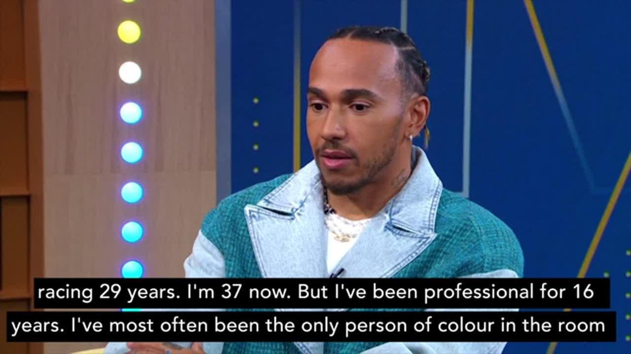 Lewis Hamilton reflects on being 'lonely' having only black family in F1