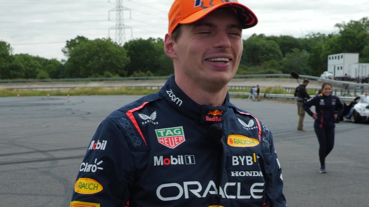 F1 World Champion Max Verstappen on shifting gears to take on drifting challenge